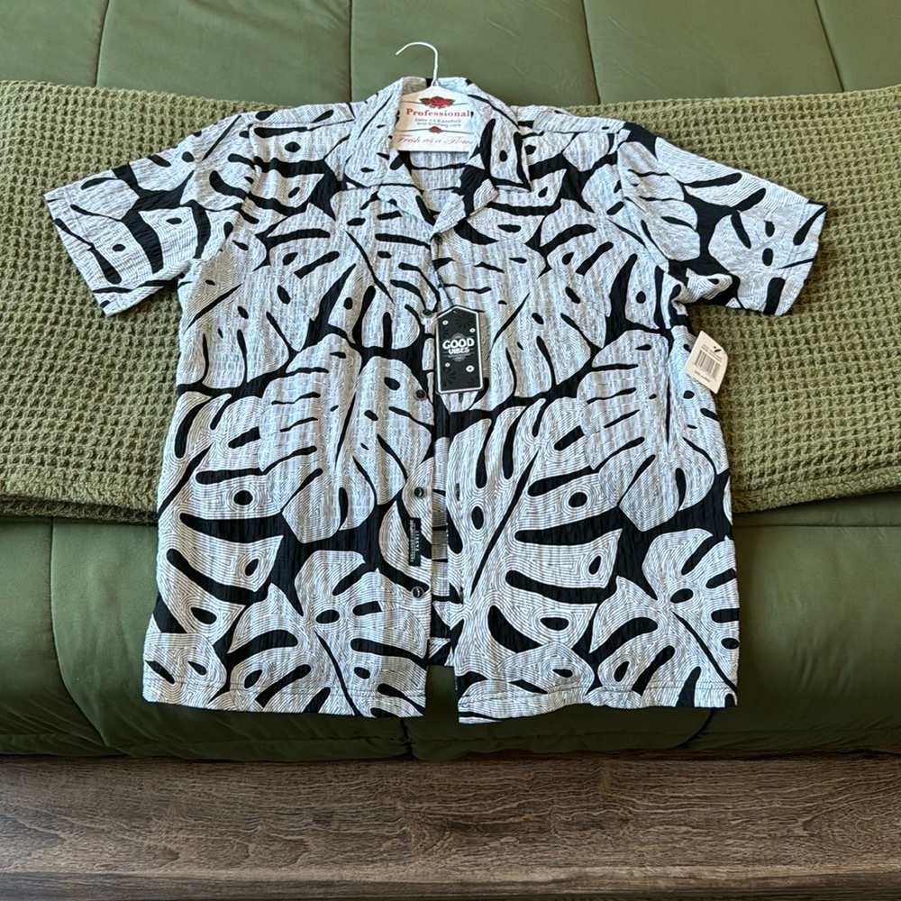 All the leaves Cuban Shirt